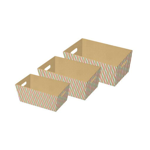 Picture of WAVES KRAFT HAMPER TRAYS